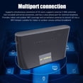 thumbnail image 3 of Enrutador 4G LTE, Amplia Aplicación De 300 Mbps Enrutador Inalámbrico 4G Negro Amplia Compatibilidad Portátil Para Hotel Para El Hogar, 3 of 7