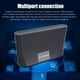 thumbnail image 3 of Enrutador Inalámbrico 4G, Negro Comparte 32 Usuarios Amplia Compatibilidad Conexión Multipuerto Enrutador 4G LTE CAT4 Compacto Para Hotel Para El Hogar, 3 of 7