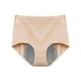 thumbnail image 5 of Womens Clearance，Women's Incontinence Underwear High Absorbency Period Cotton Underwear Heavy Flow Leakproof Panties Postpartum Menstrual Protective Briefs, 5 of 6
