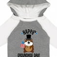 thumbnail image 4 of Inktastic Happy Groundhog Day February Boys or Girls Long Sleeve Baby Bodysuit, 4 of 5