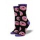 Chaussettes Graphiques pour Dames en Donuts – image 2 sur 2