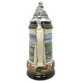 thumbnail image 5 of Oktoberfest Haus Multicolor Ceramic Authenticated German Beer Stein with Metal Lid 0.75L, 5 of 5