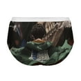 thumbnail image 4 of Attack On Titan Women's Underwear Briefs Soft Stretch Panties Breathable Comfortable Panties Undies 5XL, 4 of 6