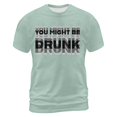 thumbnail image 4 of Bibifish Mens T-Shirts Crew Neck Short Sleeve Slogan Print Tshirts Casual Street Comfort Daily Tee Tops, 4 of 4