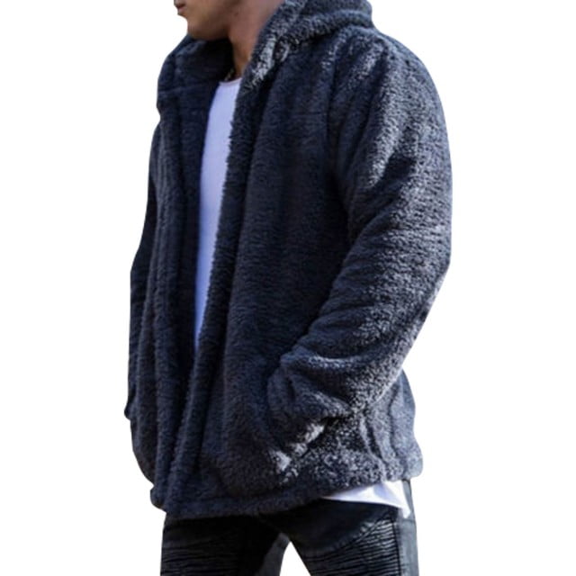 mens fleece cardigans with pockets