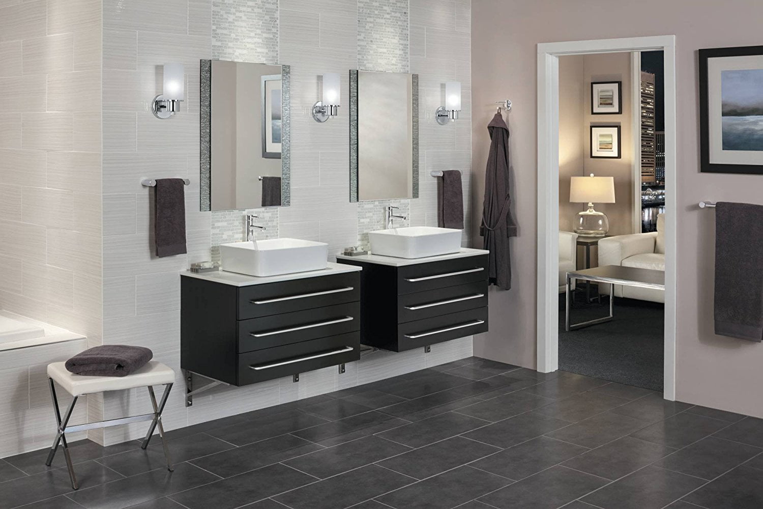 Yb0486ch Align Bathroom Hand Towel Bar Chrome Modernly Styled Yb0486ch Align Bathroom Hand Towel Bar Chrome Modernly Styled By Moen Ship From Us