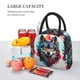 thumbnail image 5 of Disketp Tie-Dye Wolf Head Bolsa Térmica para Almuerzo, Lonchera con Abertura Amplia y Gran Capacidad, Organizador Reutilizable para Mujeres, Hombres y Adultos, 5 of 6