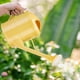 thumbnail image 5 of Regadera de Jardín de 1,5 L con Pico Largo y Cabezal Rociador Desmontable para Plantas, Diseño de Plástico Verde y Amarillo., 5 of 6