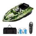 thumbnail image 1 of Barco de control remoto Barco de cebo con Control remoto para pescar, Motor doble de 500 metros de alcance con luz nocturna, 2 piezas, paquete de bolsa de almacenamiento de batería de 5200mah Eccomum Barco de control remoto, 1 of 7
