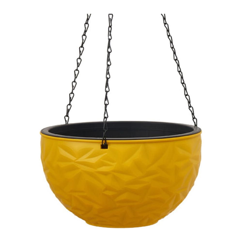 Jzenzero SelfWatering Hanging Planter Pot With Drainer And Chain