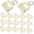thumbnail image 2 of Alipis Plastic Curtain Track Roller With Hook - 90 Pcs - Ideal For Curtains, Tracks, And Runner Pulleys, 2 of 5