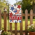 thumbnail image 6 of AZXY 4th of July Garden Flag 11.8x17.7 Inch Double Sided Patriotic Stars Welcome Outdoor Yard Decorations, 6 of 7