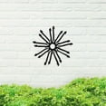 thumbnail image 5 of Stainless Steel Metal Sun Wall Decor Outdoor, Wacky Sun Metal Wall Art for Living Room Patio Garden Bathroom Fence Bedroom, 5 of 6