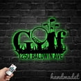 thumbnail image 5 of Handmadetneonsign Golf House Number Metal Wall Art LED Light - Personalized Golf Ball Sign Home Decor 61178, 5 of 5