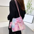 thumbnail image 4 of Ms. Tote Otoño Invierno Coreano Felpa Suave Libre Pequeño Bolso para Las Mujeres Compras, 4 of 9
