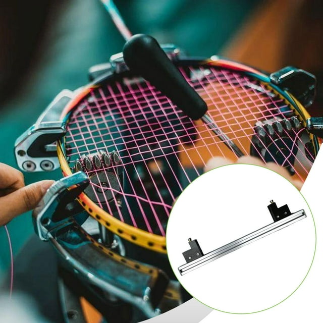 Máquina para enhebrar marcos de raquetas de bádminton, herramienta para encordar raquetas, repuesto portátil para hogar, ideal para aficionados al