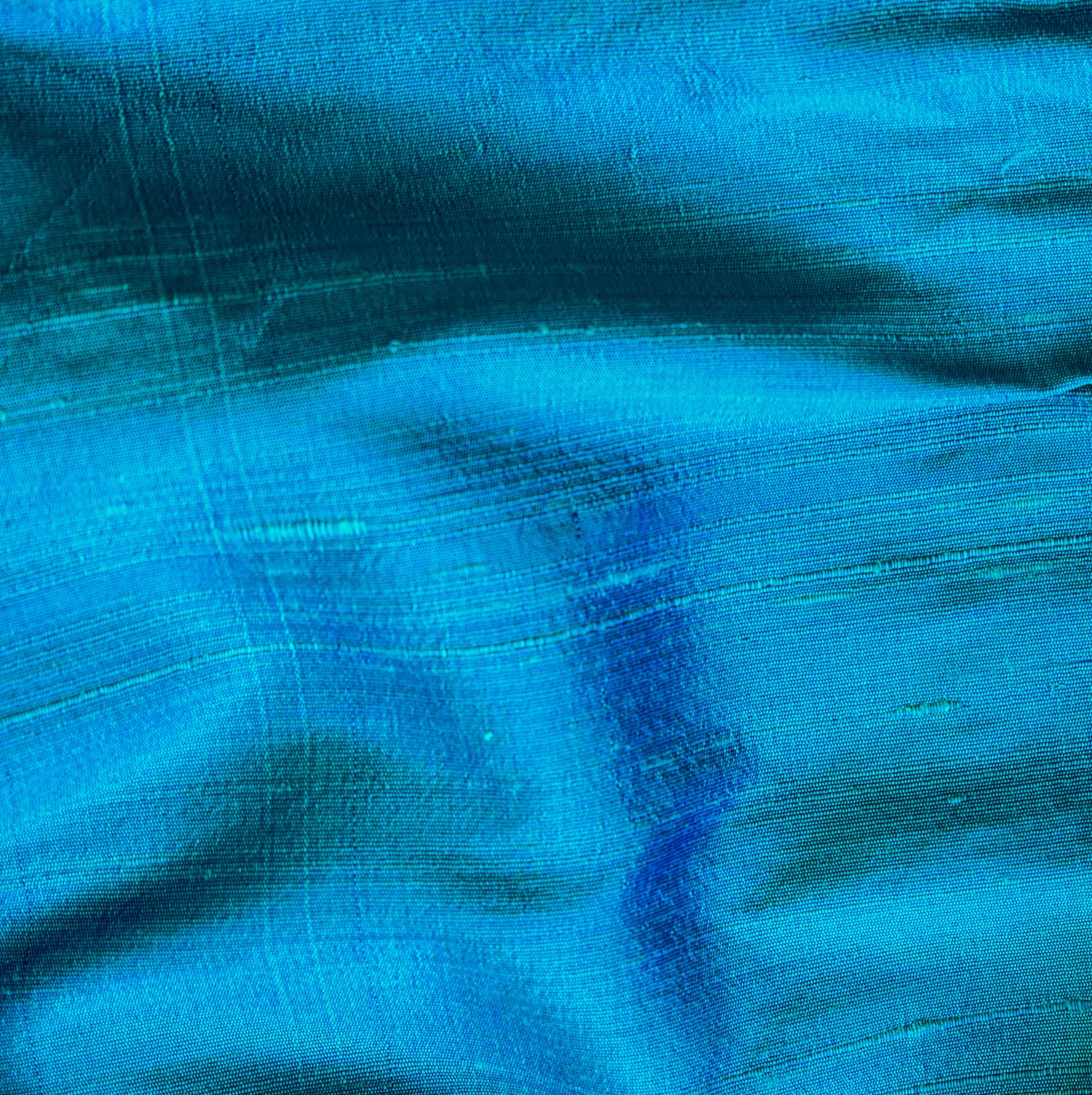 Fabric Mart Direct Fabric Silk, Blue, Turquoise Blue Dupioni Silk Fabric, Blue Silk Fabric Silk Sari Fabric By The Yard, 2 Continuous Yards Dupioni Silk Fabric, 41" width Silk Dupioni Fabric by Yard