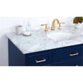 thumbnail image 4 of 48 inch single bathroom vanity in Blue, 4 of 8