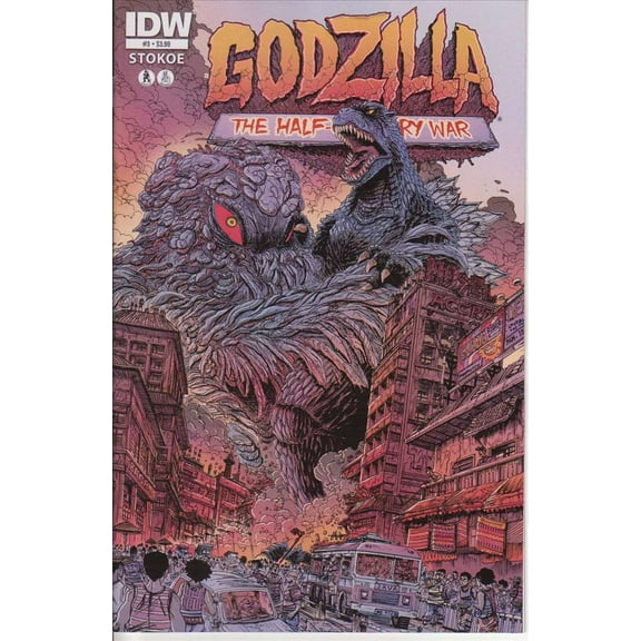 Godzilla: The Half-Century War #3 VF ; IDW Comic Book