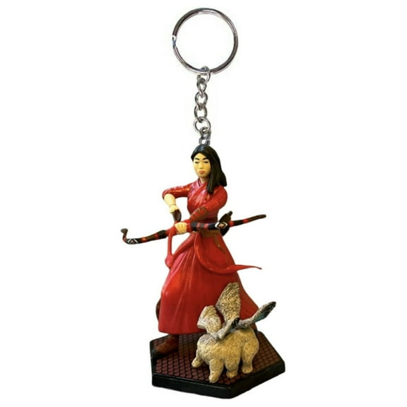 Katy & Morris Key Ring Keychain PVC Shang Chi Legend Of Ten Rings Figure Charm