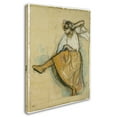 thumbnail image 2 of Trademark Fine Art 'The Russian Dancer' Canvas Art by Degas, 2 of 3