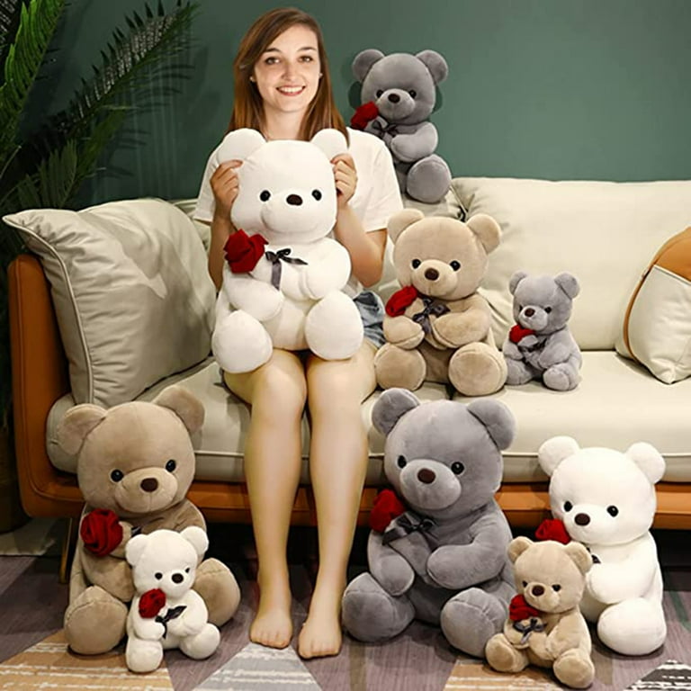 Buy AVS 3 feet Big Teddy Bear Cute Giant Stuffed Animals Soft Plush Bear  for Girlfriend Kids, Blue Valentine Day Online at Low Prices in India 