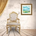 thumbnail image 3 of Vess, June Erica 15x15 Gold Ornate Wood Framed with Double Matting Museum Art Print Titled - Village Valley II, 3 of 4