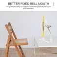 thumbnail image 3 of 1Pc Durable Detachable Flute Four-legged Stand Portable Clarinet Holder (White), 3 of 8