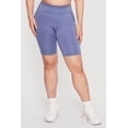 thumbnail image 3 of Women's Plus Size Cell Phone Pocket Biker Shorts, 3 of 4