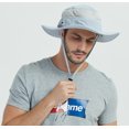 thumbnail image 5 of DDYOUTDOOR 07-281 Fashion Summer Outdoor Gardening Sun Protection Fishing Cap Neck Face Flap Hat Wide Brim Gray, 5 of 7