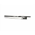 thumbnail image 3 of Woven Carbon Fiber Violin Bow 4/4, Fluer-de-lys Inlay Ebony Frog with Pearl Inlay Screw, 3 of 4