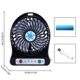 thumbnail image 3 of Bangcool Personal Fan Creative USB Charging Plastic Mini Portable Fan Office Fan, 3 of 3