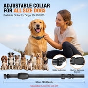 PcEoTllar Dog Training Collar, Dog Shock Collar with Remote, 4 Modes Beep Vibration Shock, Waterproof, Rechargeable Dog Shock Collar for Training Small Medium Large Dogs