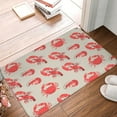 thumbnail image 5 of Fotbe Extra Durable Door Mat - Dirt Trapping Outdoor Welcome Mats - Non-Slip Outdoor Door Mats - Low Profile Front Door Mat - Indoor (16" x 24", Crab Lobster 1 ), 5 of 8