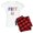 With Red Plaid Pant, variant on CafePress - Free AF Women's Light Pajamas - Women's Short Sleeve Print T-Shirt and Pants Light Cotton Pajama Set