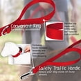 thumbnail image 6 of Country Brook Petz® 3/4 inch Deluxe Nylon Dog Leash, 6 Foot - Bright Red, 6 of 6