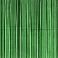 thumbnail image 1 of Ahgly Company Indoor Square Oriental Emerald Green Traditional Area Rugs, 5' Square, 1 of 4