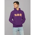thumbnail image 2 of Celestial Joy Icons - Retro Cosmic Emojis Men's Hoodie, 2 of 4
