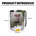 thumbnail image 3 of Naloa Daisy Guinea Pig Car Trash Can Garbage Car Accessories Trash Can Car Waste Bin for for Driver and Passenger Any Vehicle, 3 of 7