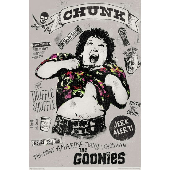 The Goonies - Chunk Wall Poster, 22.375" x 34"