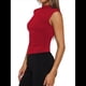 thumbnail image 3 of Camisetas Básicas Sin Mangas para Salir de Mujer, Cuello Alto, Ropa de , Camisetas Lindas Sin Mangas, Conjuntos de Verano Y2K. Rojo XXL, 3 of 9