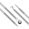 thumbnail image 6 of 3-8Pcs Blackhead Clip Pimples Tweezer Blackhead Remover Stainless Steel Cell Clip Beauty Product Acne Needle Skin Cleanning Tool, 6 of 10