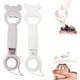 thumbnail image 1 of Abridor de Tapas Manual 4 En 1 con Forma de Oso (2 Unidades) - Abrelatas de Botellas, Frascos y Latas para Personas Mayores y Personas con Artritis, Herramienta de Cocina de Acero Inoxidable (7,9 X 2, 1 of 6