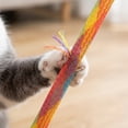 thumbnail image 4 of 5pc Colorful Elastic Spring Cats Toy Set – Interactive Cat Toys for Kittens & Cats, Scratch Resistant Flexible Tube Pet Enrichment Toys, Random Colors D, 4 of 4
