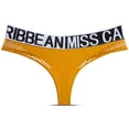 thumbnail image 1 of Malla sin fisuras de la tanga hueca de malla hueca impresa con la ropa interior de la cintura baja mini transpirable g-string yoga bragas calzoncillos para la fiesta amarillo l Speravity AP004233-11, 1 of 7