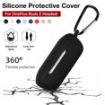 thumbnail image 3 of Gwong Electrónica Funda protectora de silicona suave con mosquetón para OnePlus Buds Z Earbudos, 3 of 7