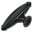 thumbnail image 2 of GlideRite 2-1/2 in. Fluted Cabinet Knob, Matte Black, Pack of 10, 2 of 4
