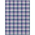 thumbnail image 2 of Addison Rugs Chantille Indoor/Outdoor Transitional Plaid Navy Washable Rectangle Rug, 8' x 10', 2 of 6