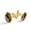 Color 3, variant on Men's Classic Stainless Steel, Sunflower Donkey Cufflinks Business Wedding Shirts, Golden