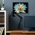 thumbnail image 2 of Stupell Industries Happy Japanese Spitz Fluffy Dog Pop Art Pet Designed by Kim Curinga, 2 of 7